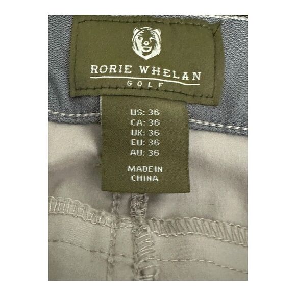 Rorie Whelan Men's Golf Shorts Size 36Quick Dry Stretch Performance Tan - Picture 5 of 6